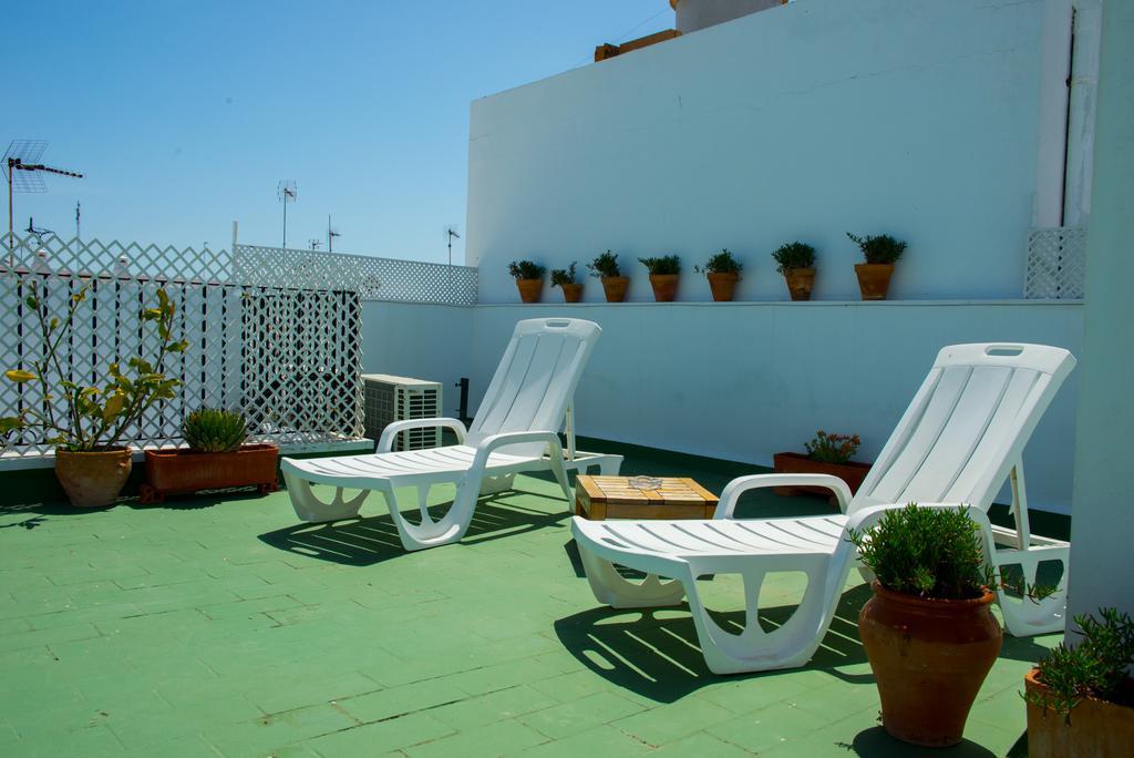 Hostal Andalucía Chipiona Exterior foto